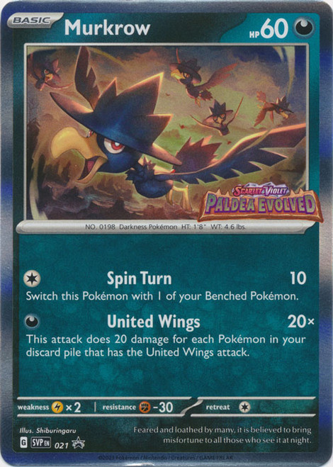 Scarlet & Violet Promo SVP021 Murkrow