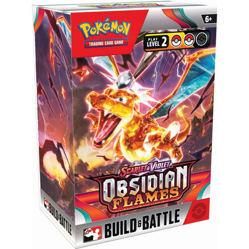 Scarlet and Violet Obsidian Flames Prerelease kit - Build & Battle Box