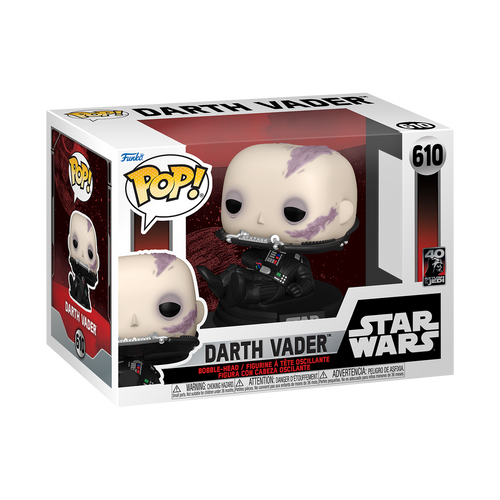 POP! Star Wars - Return of the Jedi 40th Anniversary #610 Darth Vader Unmasked