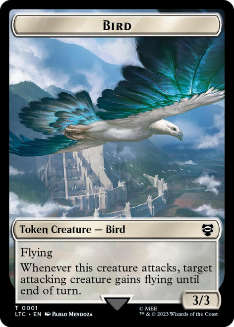 Lord of the Rings Commander - Bird Token / Food Token
