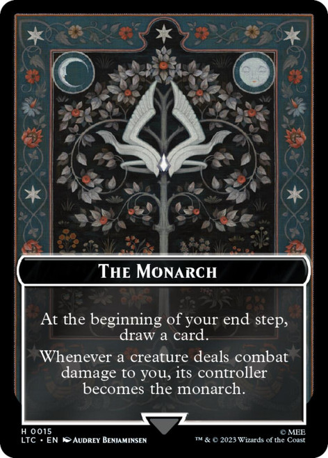 Lord of the Rings Commander - The Monarch Emblem / Treasure Token