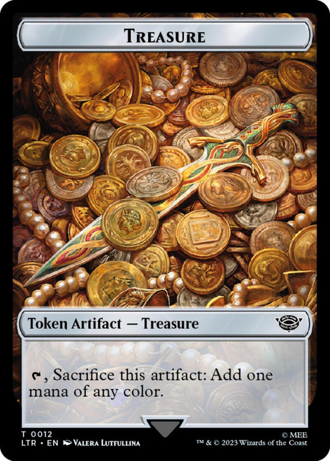 Lord of the Rings Commander - The Monarch Emblem / Treasure Token