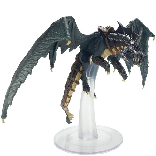 Dragonlance: Shadow of the Dragon Queen - Young Black Dragon with Rider (#48)