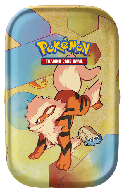 Scarlet & Violet 151 Mini Tin - Arcanine & Omanyte