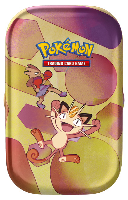Scarlet & Violet 151 Mini Tin - Meowth & Hitmonchan