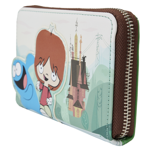 Cartoon Network: Fosters Home for Imaginary Friends Mac and Bloo Zip Around Wallet