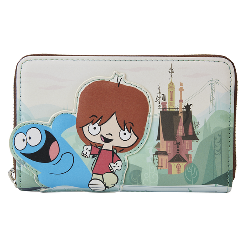 Cartoon Network: Fosters Home for Imaginary Friends Mac and Bloo Zip Around Wallet