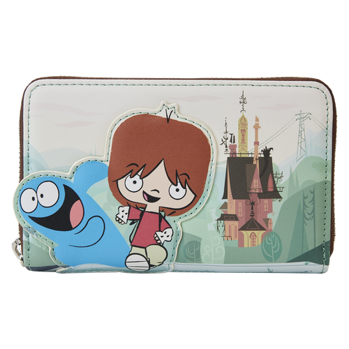 Cartoon Network: Fosters Home for Imaginary Friends Mac and Bloo Zip Around Wallet