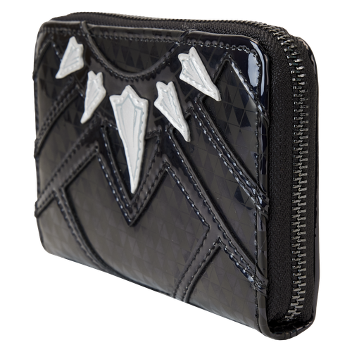 Marvel: Metallic Black Panther Cosplay Zip Around Wallet