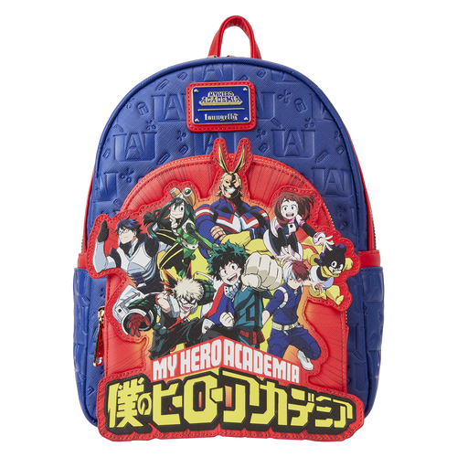 My Hero Academia: Group Debossed Logo Mini Backpack