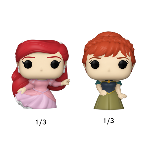 Bitty POP! Disney Princess: Ariel, Mulan & Tiana 4-Pack