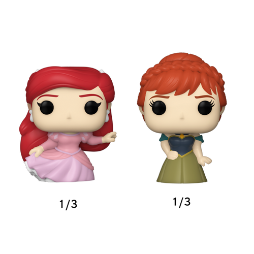 Bitty POP! Disney Princess: Cinderella, Snow White & Aurora 4-Pack