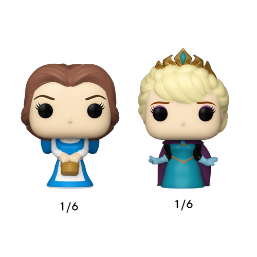 Bitty POP! Disney Princess: Cinderella, Snow White & Aurora 4-Pack