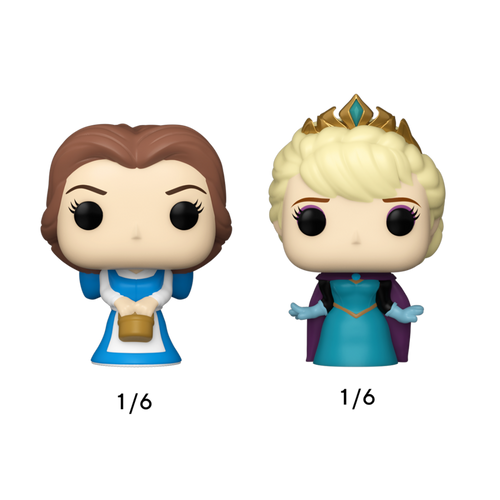 Bitty POP! Disney Princess: Rapunzel, Merida & Moana 4-Pack