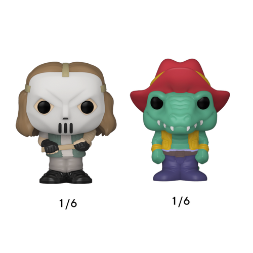 Bitty POP! Teenage Mutant Ninja Turtles: Splinter, Raphael & Rocksteady 4-Pack