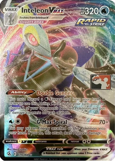 Fusion Strike 079/264 Inteleon VMAX (Full Art) | Magic Madhouse