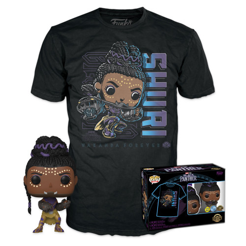 POP! & Tee: Black Panther: Wakanda Forever - Shuri and T-Shirt Set