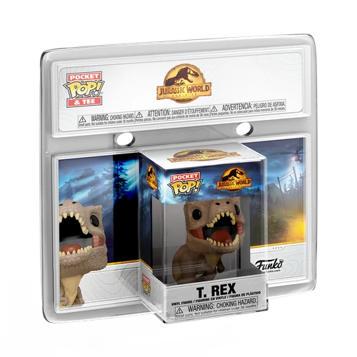Pocket POP! & Tee: Jurassic World - T-Rex & Children's T-Shirt