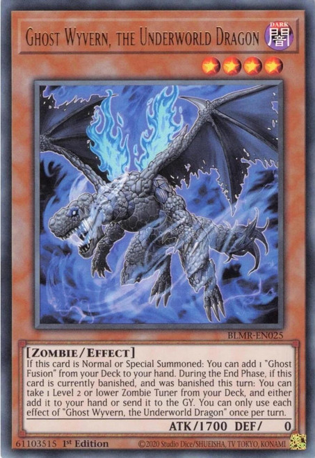 BLMR-EN025 Ghost Wyvern, the Underworld Dragon