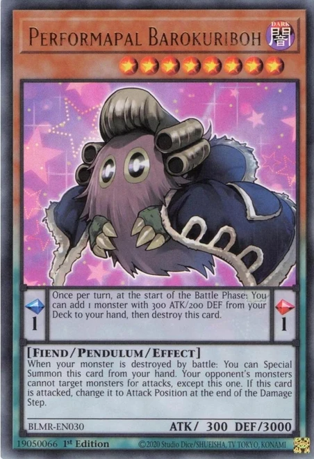 BLMR-EN030 Performapal Barokuriboh