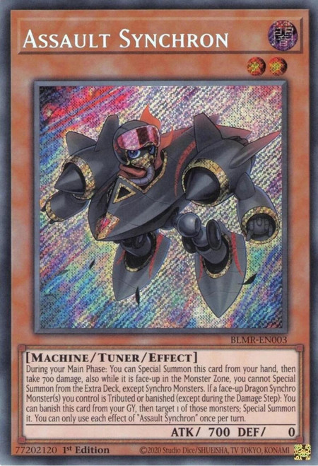 BLMR-EN003 Assault Synchron (Secret Rare)