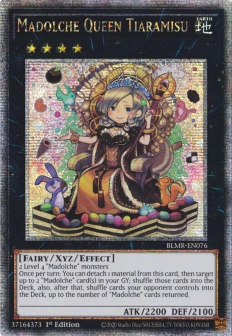 BLMR-EN076 Madolche Queen Tiaramisu (Quarter Century Secret Rare)