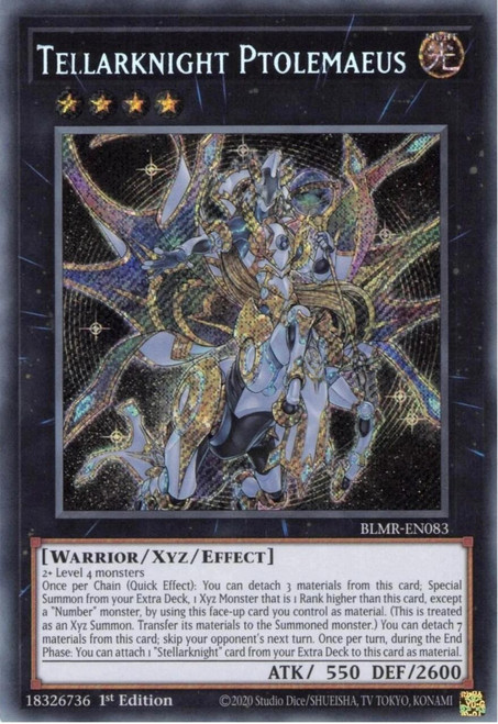 BLMR-EN083 Tellarknight Ptolemaeus (Secret Rare)