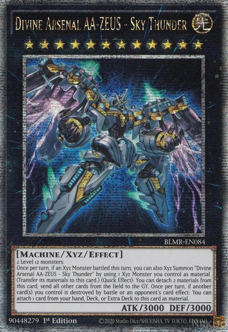 BLMR-EN084 Divine Arsenal AA-ZEUS - Sky Thunder (Quarter Century Secret Rare)