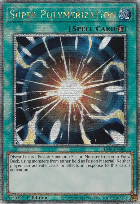 BLMR-EN089 Super Polymerization (Quarter Century Secret Rare)