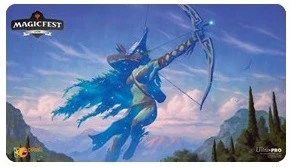 MTG Magicfest Playmat - Lyon (Nylea, Keen-Eyed)