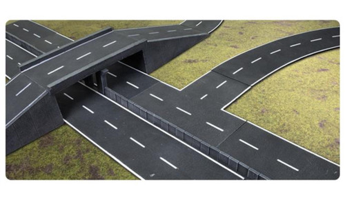 Battlefield in a Box: Team Yankee Modern Terrain Bundle 04 - Road Network