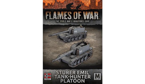 Flames of War - German - Sturer Emil Tank-Hunter Platoon (x2, Metal)