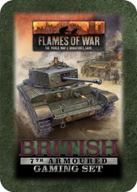 Flames of War - British - 7th Armoured Gaming Set