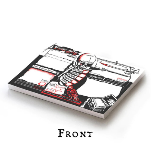 Pirate Borg: Character/Ship Sheet Pad