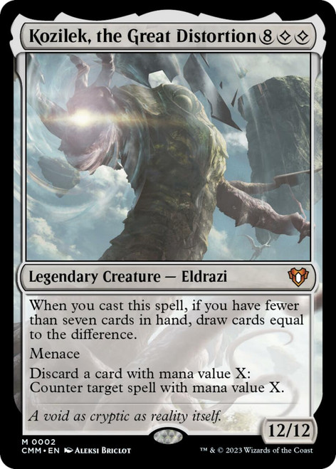 Kozilek, the Great Distortion | Commander Masters