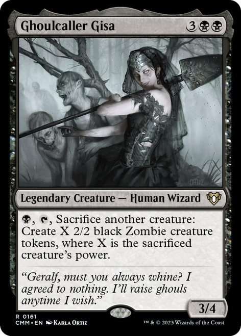 Ghoulcaller Gisa | Commander Masters