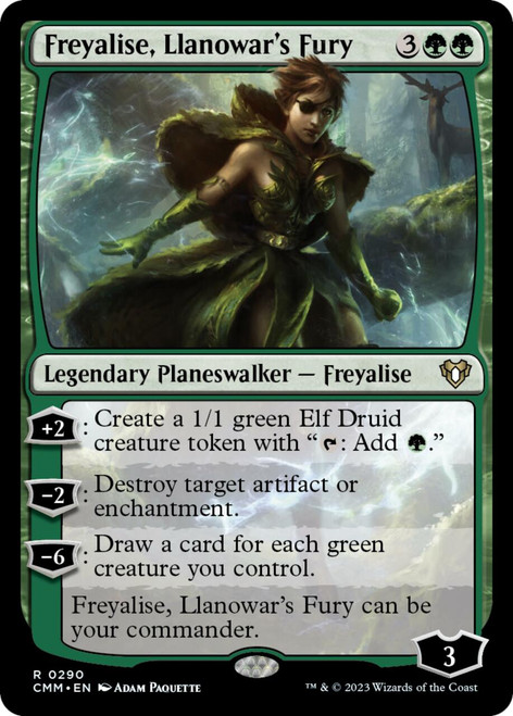 Freyalise, Llanowar's Fury | Commander Masters