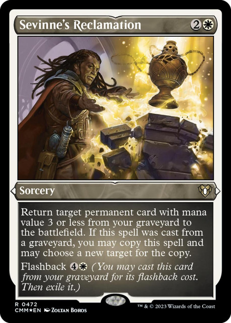 Sevinne's Reclamation (Etched foil)