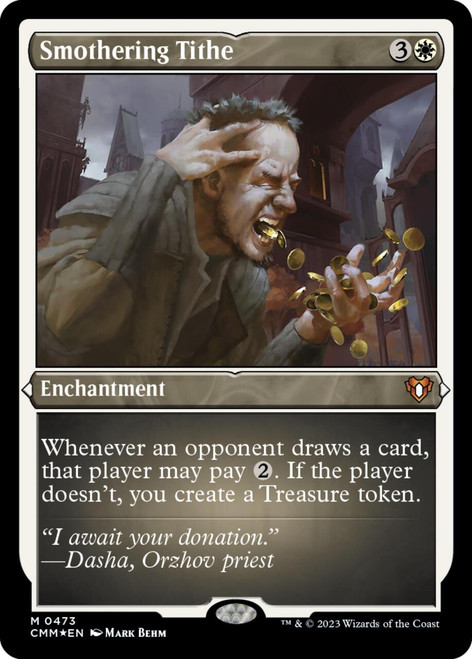 Smothering Tithe (Etched foil)