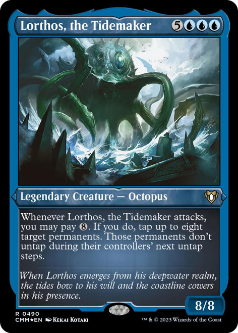 Lorthos, the Tidemaker (Etched foil)