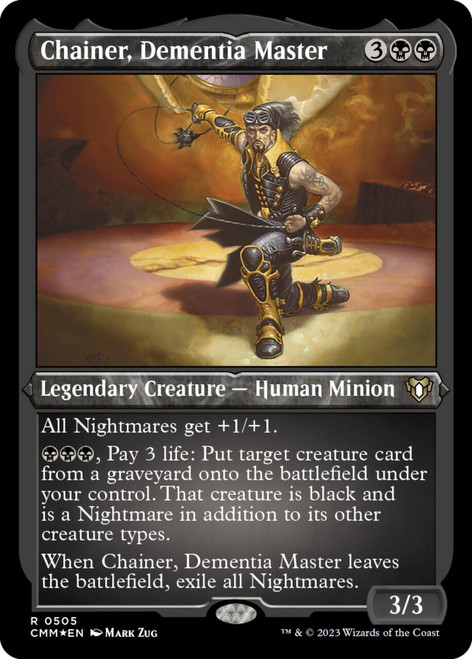 Chainer, Dementia Master (Etched foil)