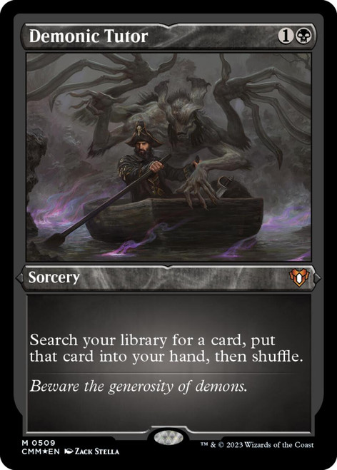 Demonic Tutor (foil) | Magic Madhouse