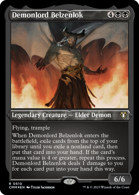Demonlord Belzenlok (Etched foil)