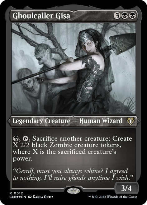 Ghoulcaller Gisa (Etched foil)