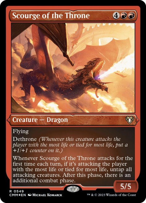 Scourge of the Throne (Etched foil)