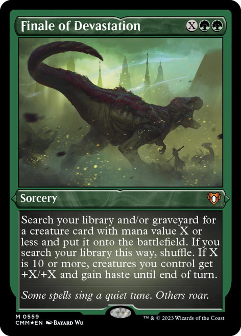 Finale of Devastation (Etched foil)