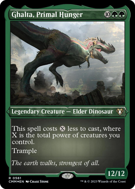 Ghalta, Primal Hunger (Etched foil)