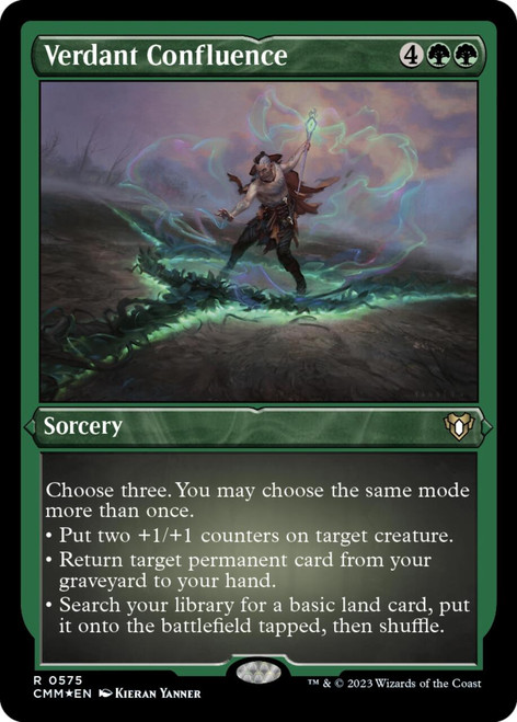 Verdant Confluence (Etched foil)