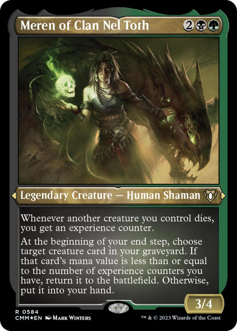 Meren of Clan Nel Toth (Etched foil)