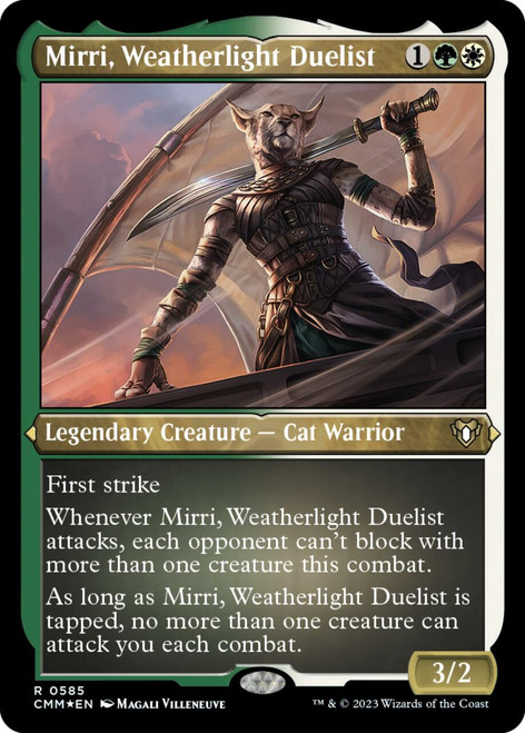 Mirri, Weatherlight Duelist (Etched foil) | Commander Masters